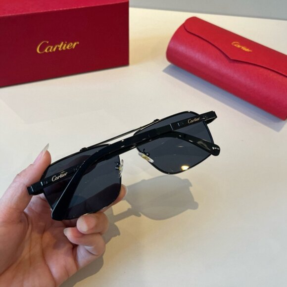 Cartier Women\'s Black Sunglasses main image 7